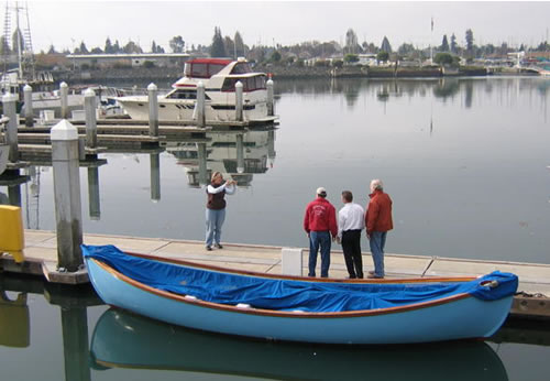 Acquiring the boat, unnamed at the dock